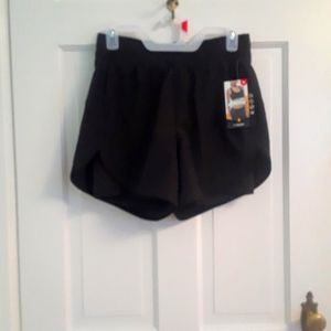 Avia Black Running Short w/ Bike Liner Size Small (4-6)